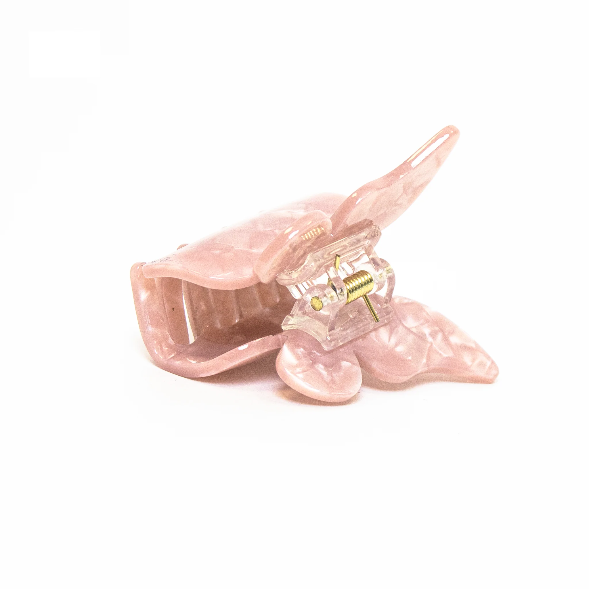 Butterfly clip in Rosy Glow