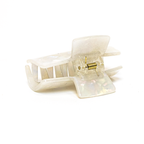 Square Hair Clip in Morning Dew