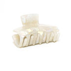 Square Hair Clip in Morning Dew