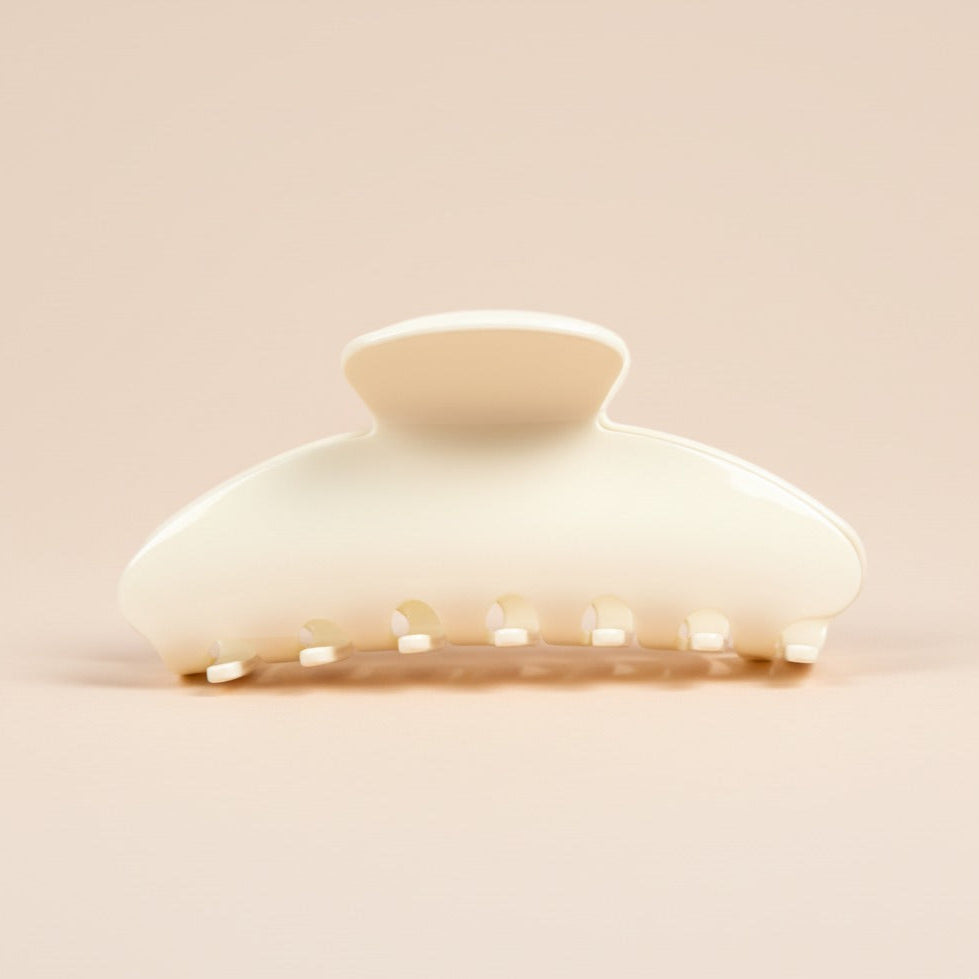 Beige Belle Hair Clip in Macaron Vanilla