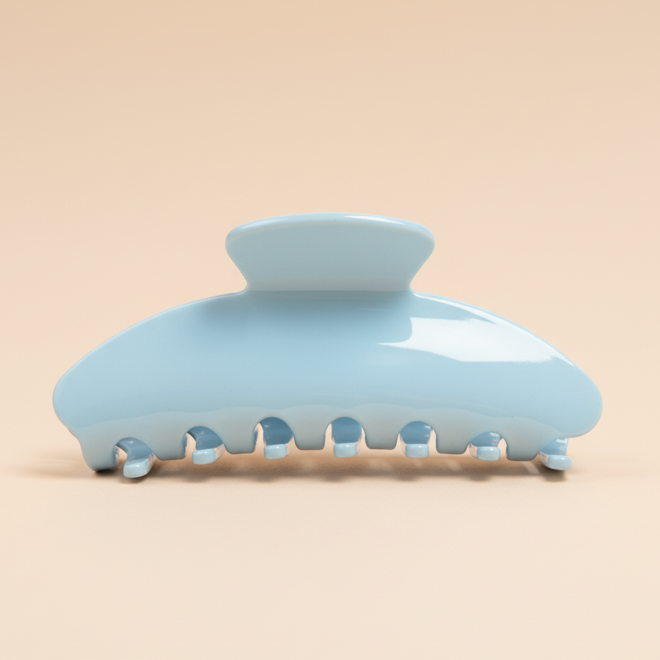 Blue Belle Hair Clip Macaron Blueberry