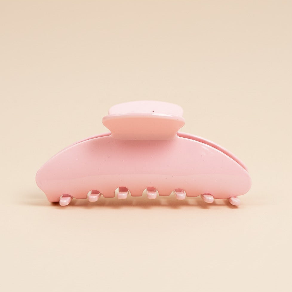 Pink Belle Hair Clip in Macaron Starwberry