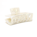 Square Hair Clip in Morning Dew