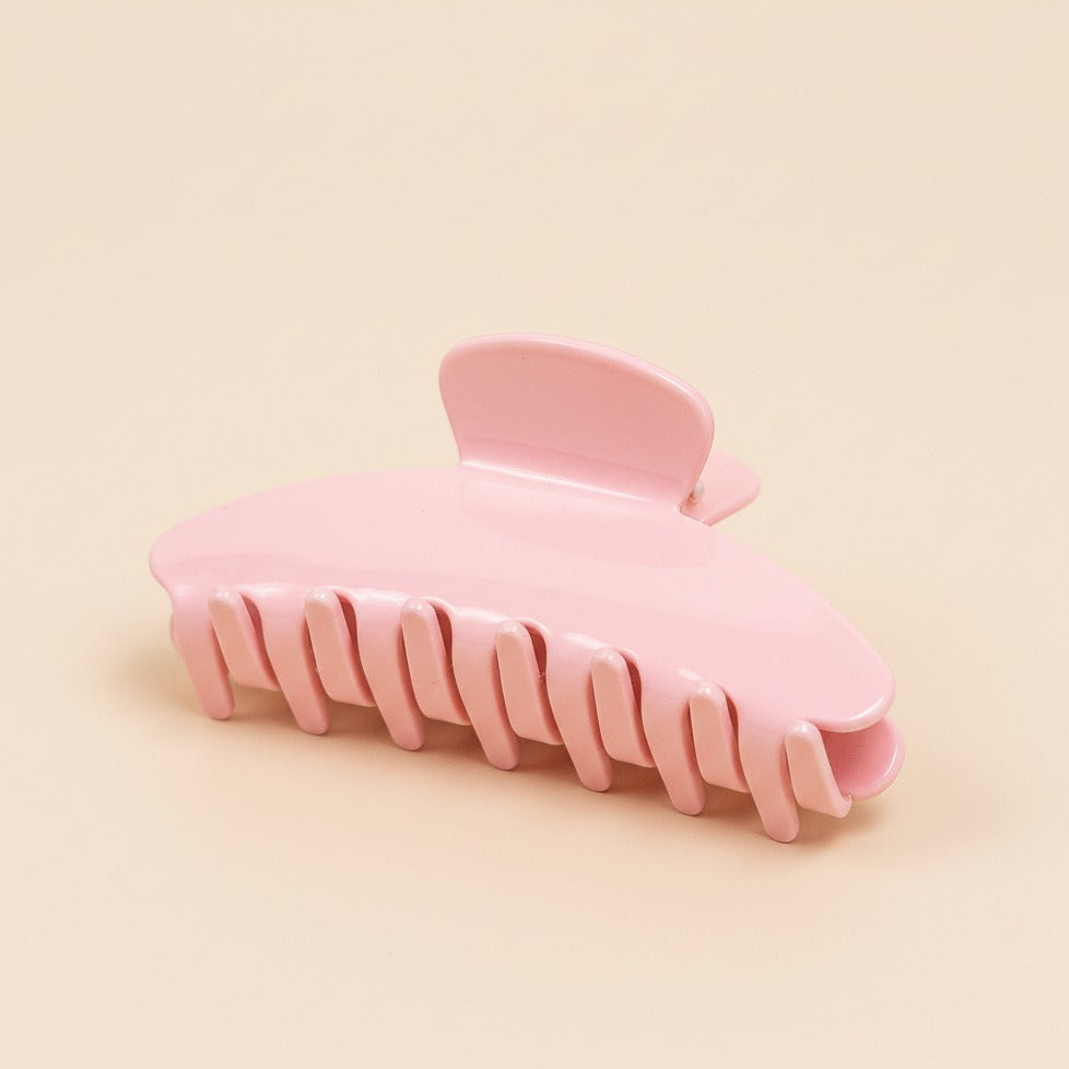 Pink Belle Hair Clip in Macaron Starwberry
