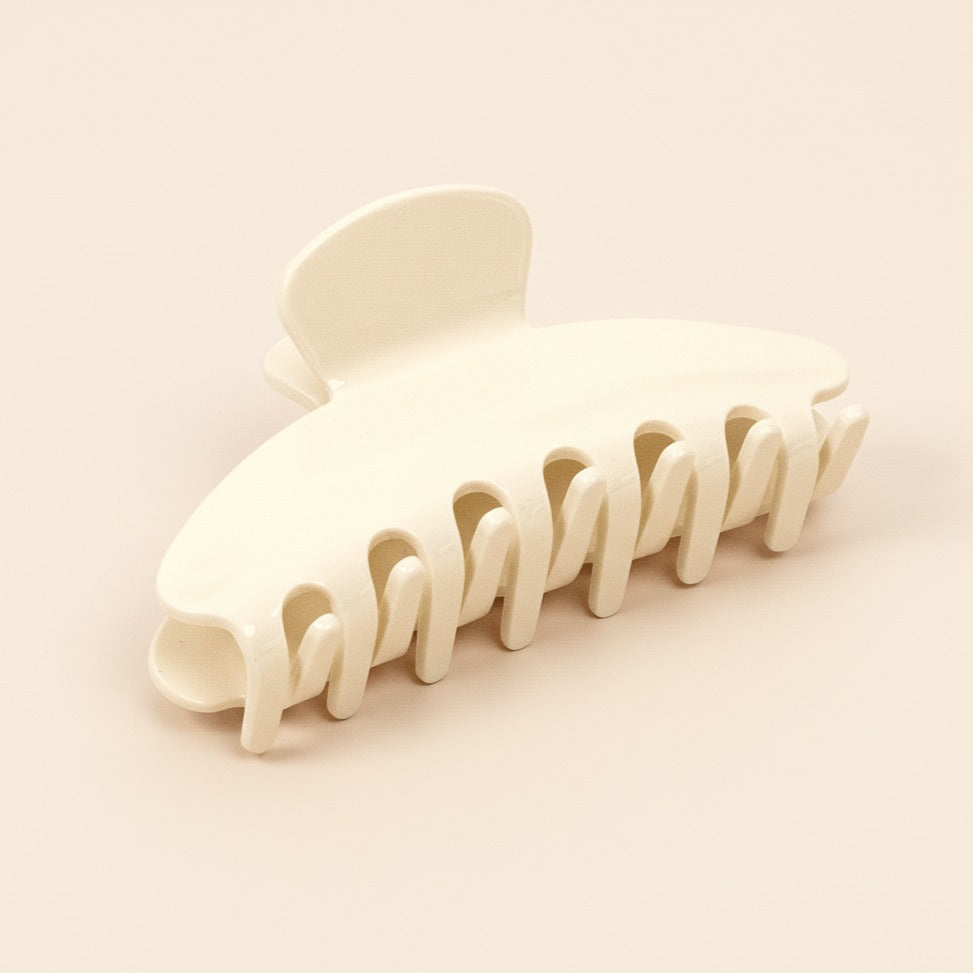 Beige Belle Hair Clip in Macaron Vanilla