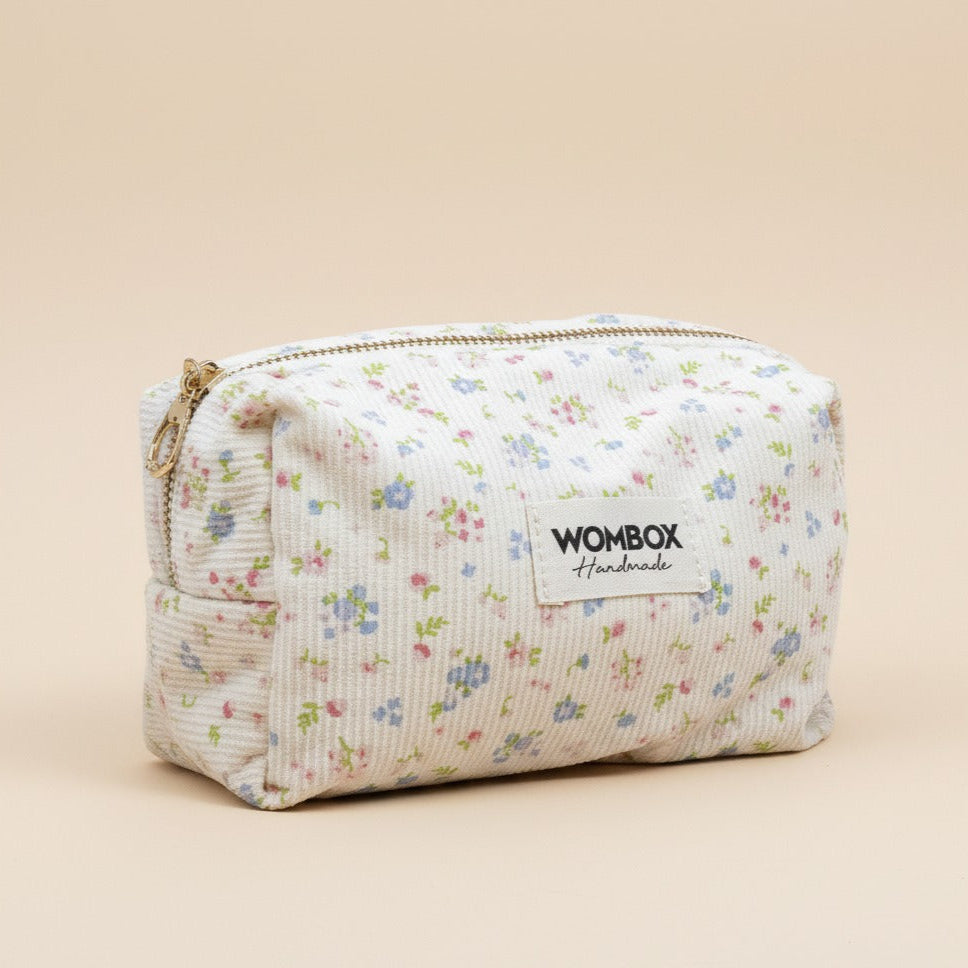 Beige Beauty Pouch Daisy Daze