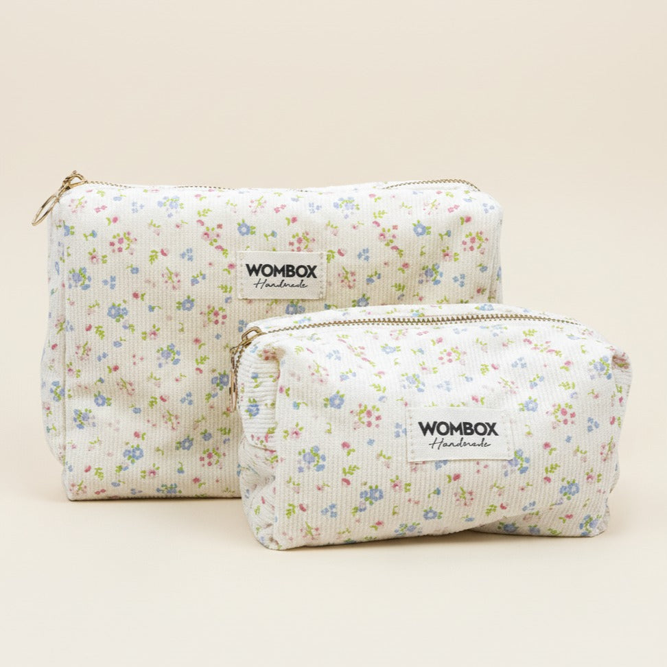 Beige Beauty Pouch Daisy Daze