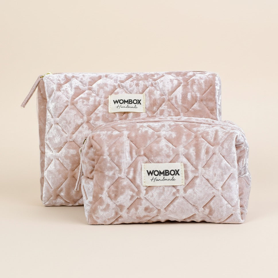 Pink Beauty Pouch Velvet Muse
