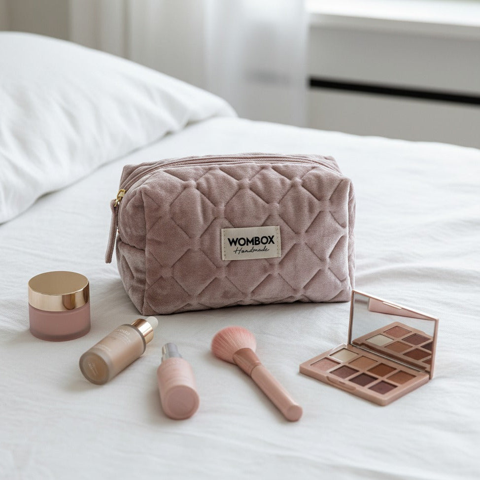 Pink Beauty Pouch Velvet Muse