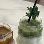 Green Mini Flower Clip