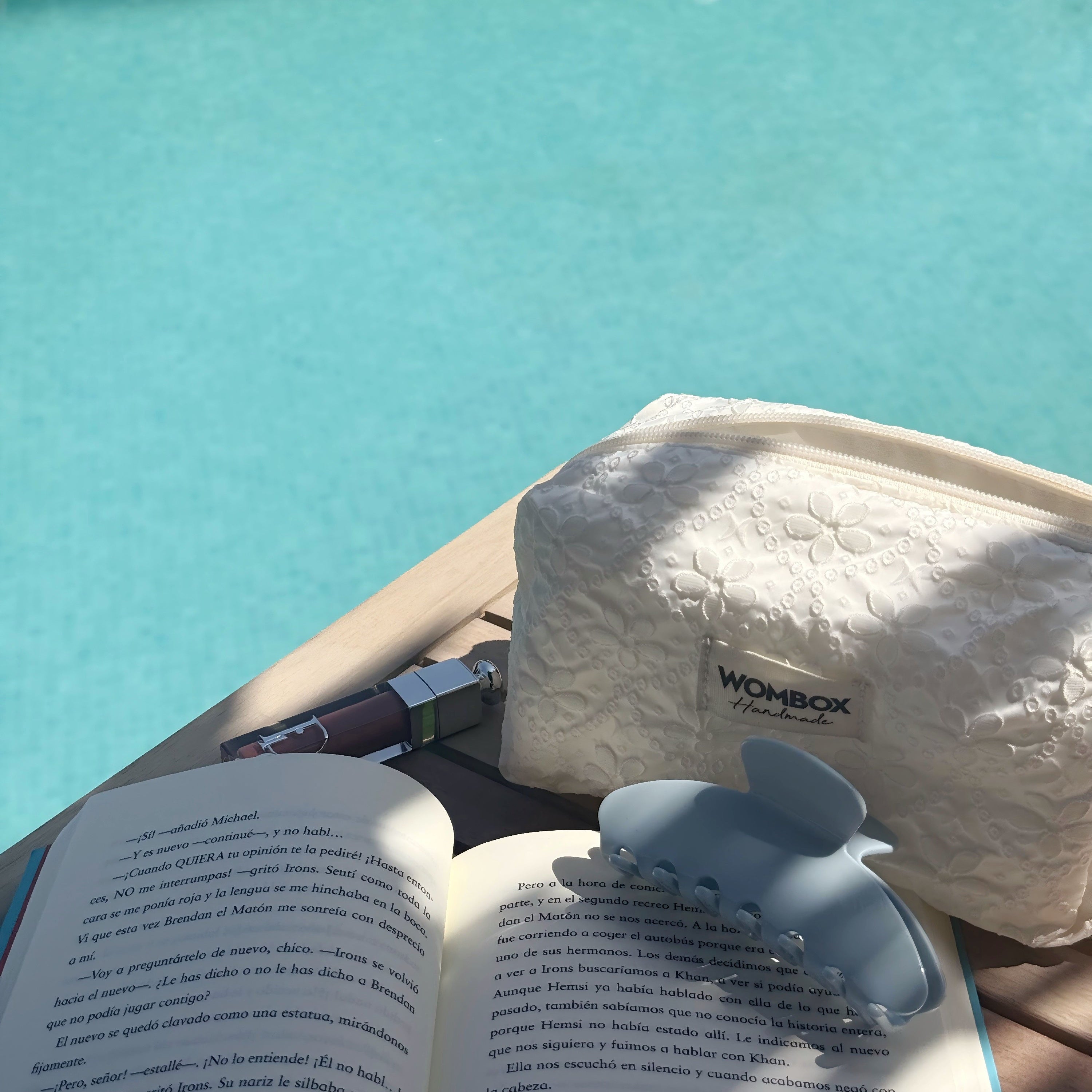 Belle Hair Clip Macaron Blueberry