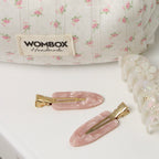 Popstar clips in Rosy Glow