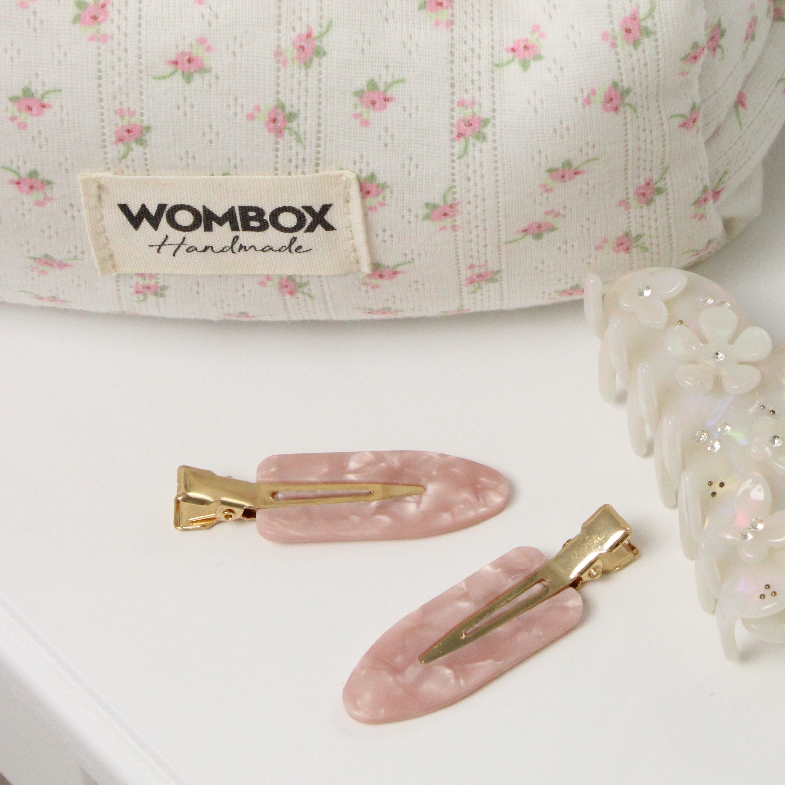 Popstar clips in Rosy Glow