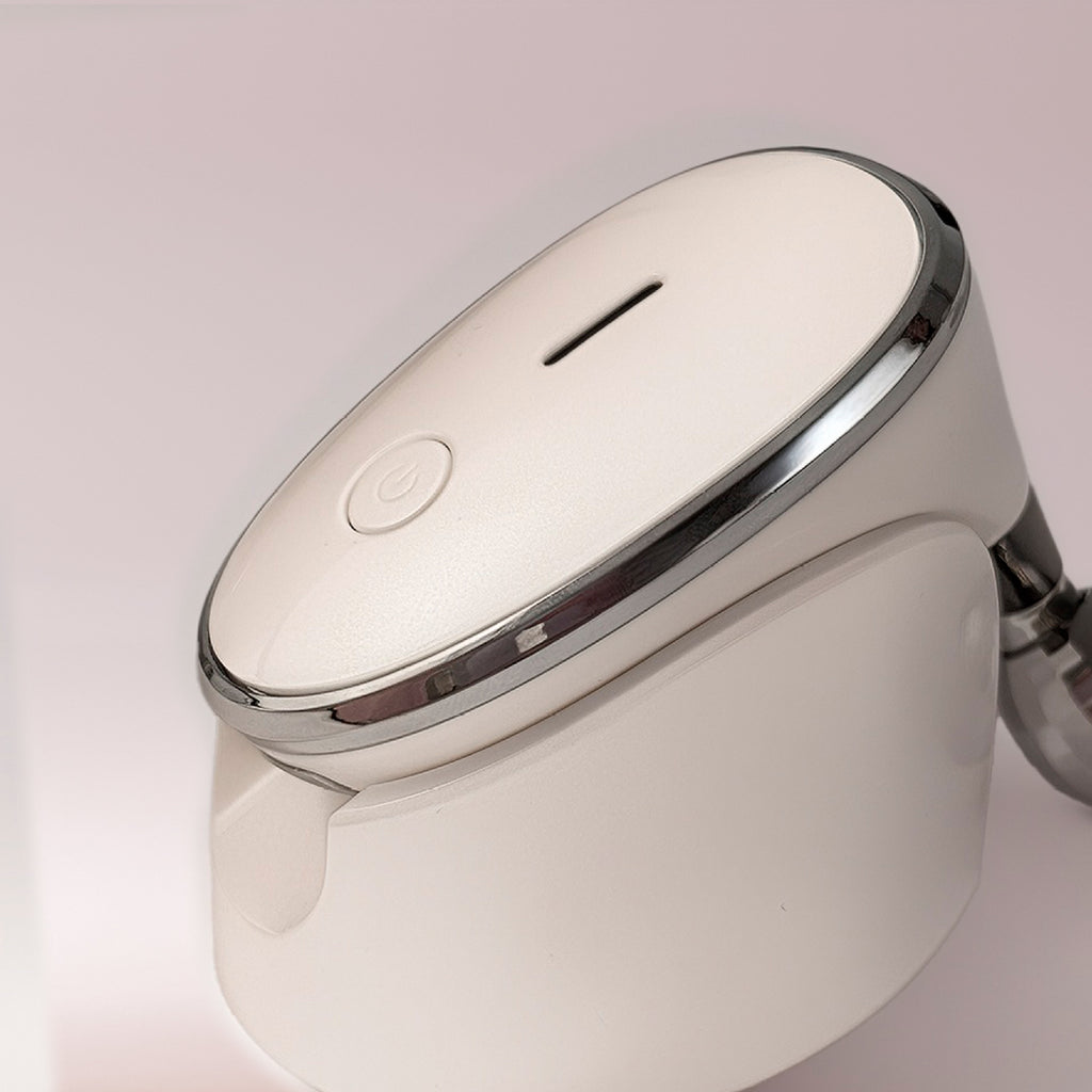 White 3D Roller Face Massager