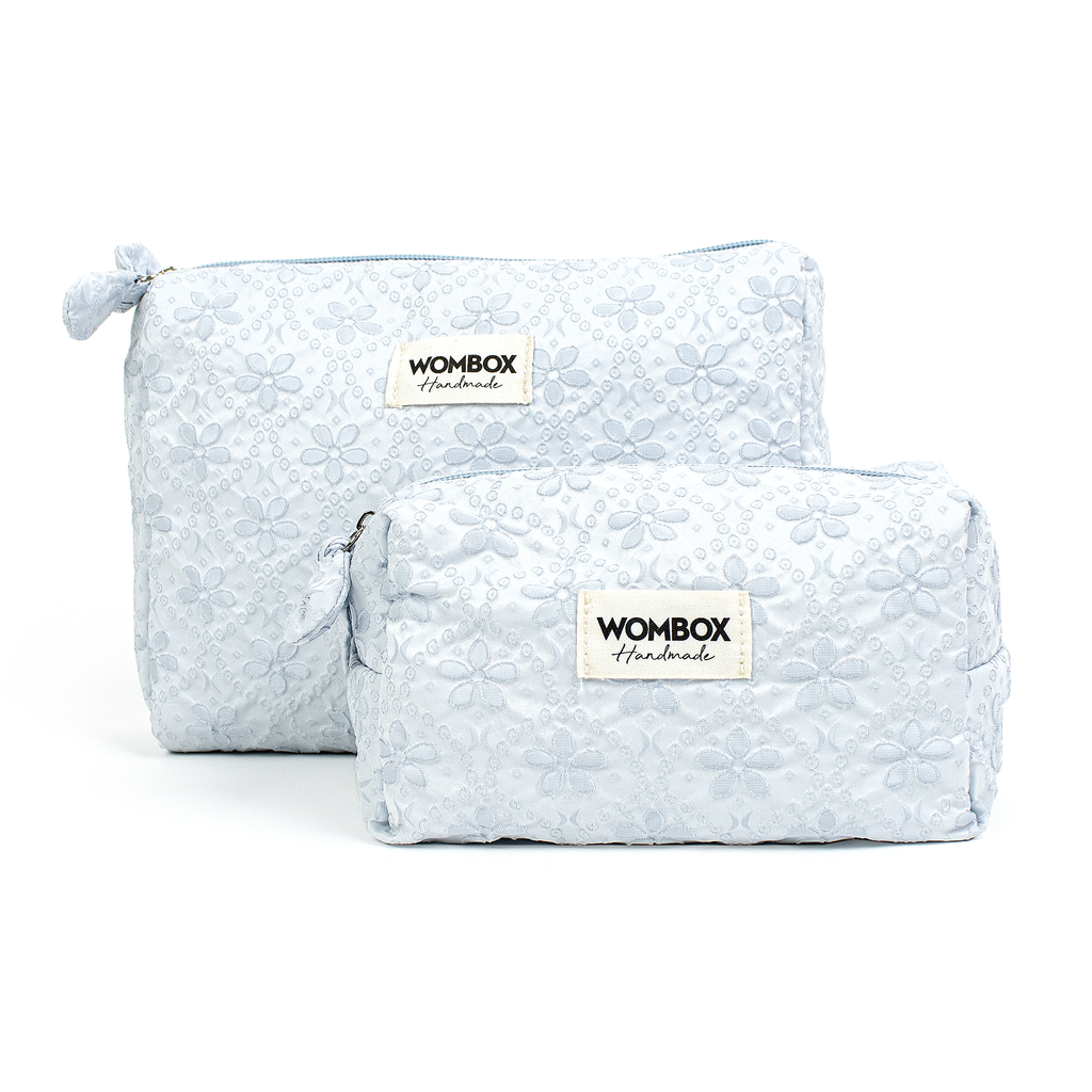 Beauty Pouch in Azure Lace Dream