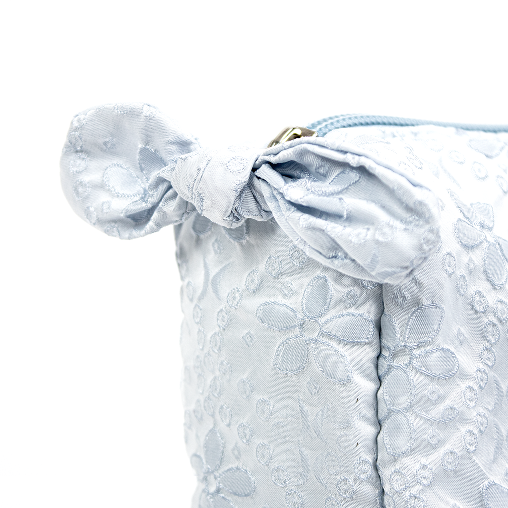 Beauty Pouch in Azure Lace Dream