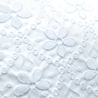 Beauty Pouch in Azure Lace Dream