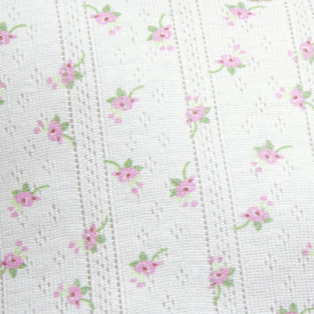 White Beauty Pouch Petite Floral