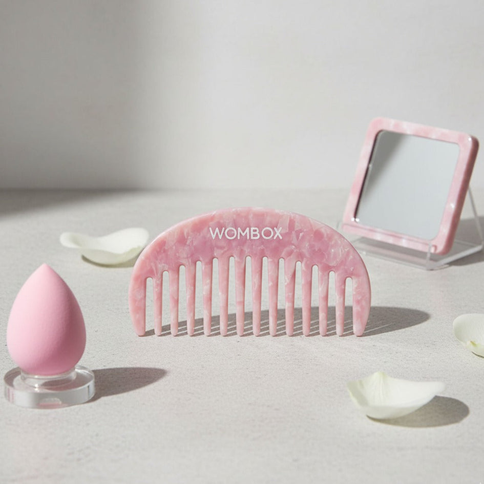 Pink Moon comb in Rosy Glow