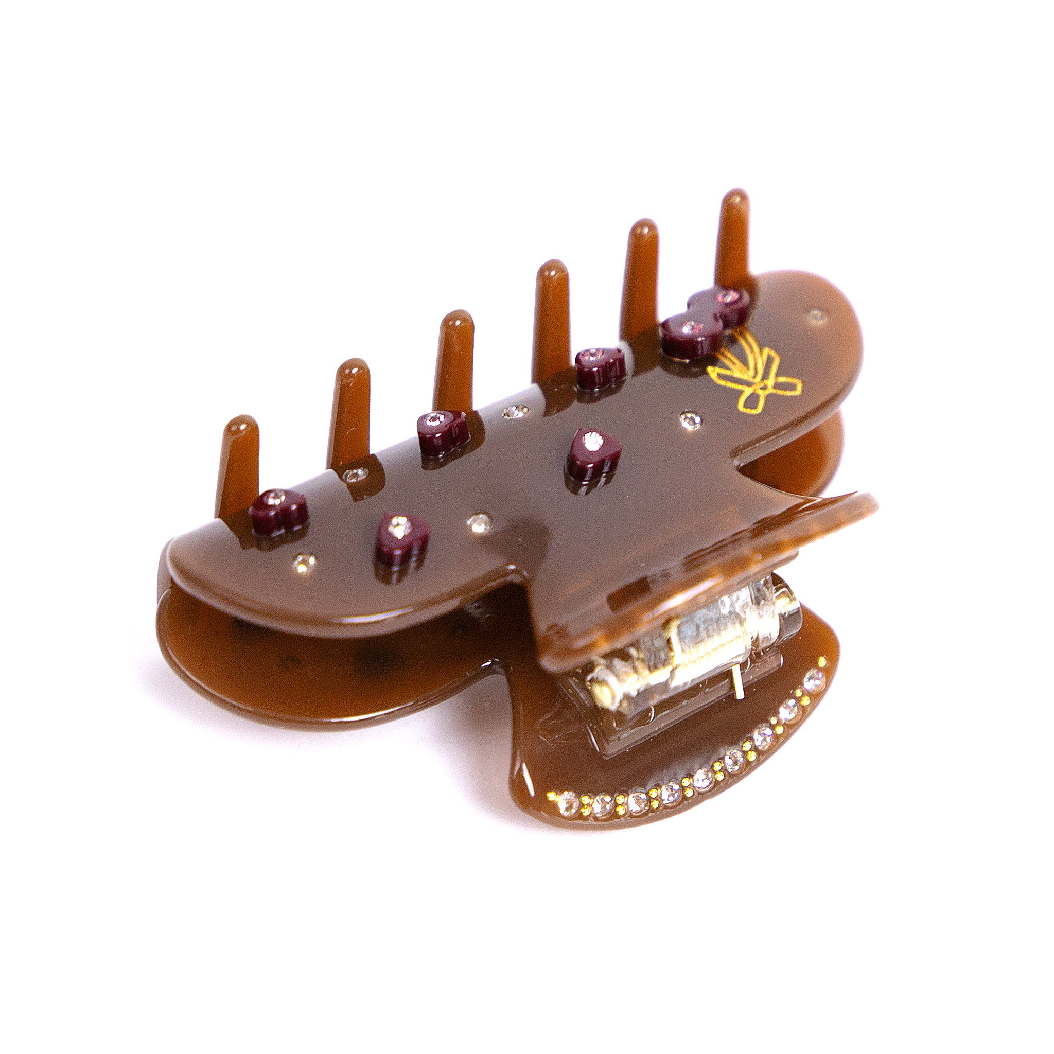 Belle Hair Clip in Sweet Chocolate
