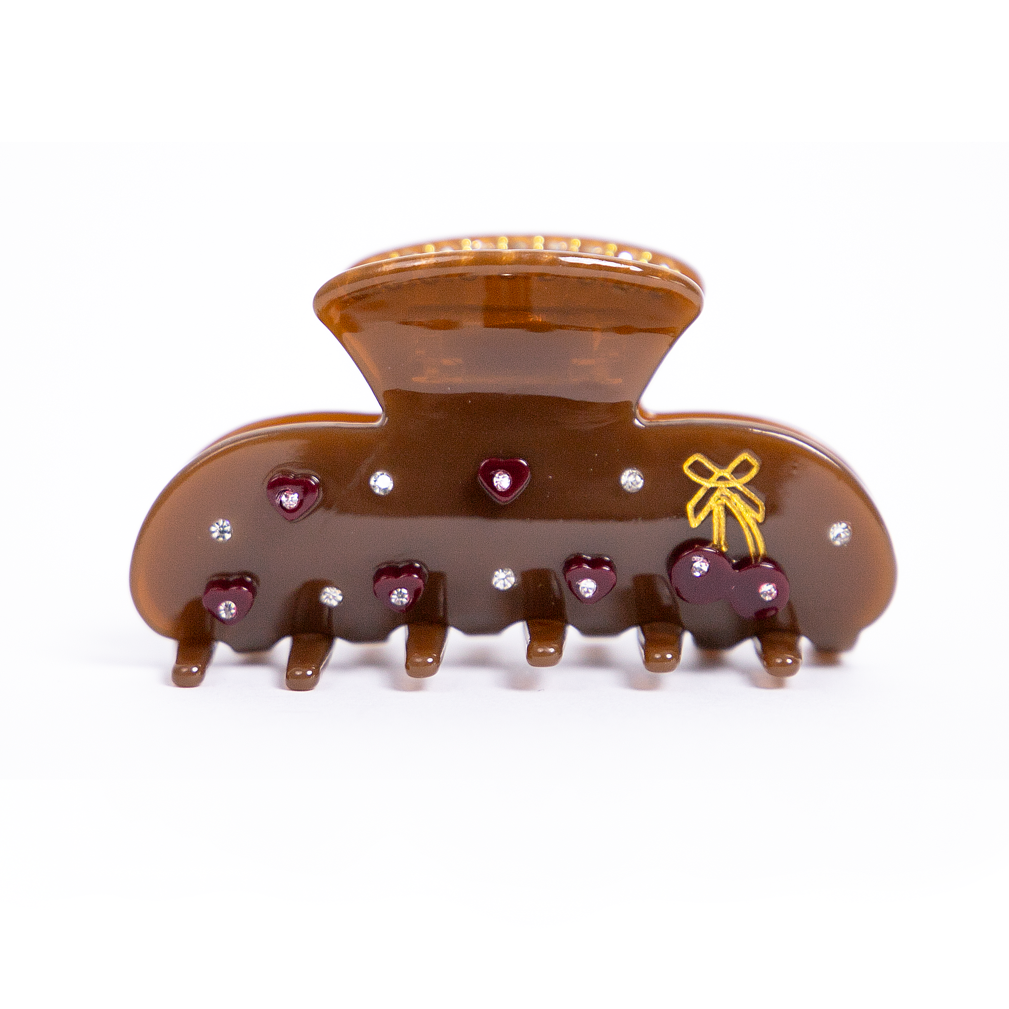 Belle Hair Clip in Sweet Chocolate