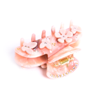 Belle Hair Clip in Pink Petal Whisper
