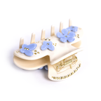 Belle Hair Clip in Blue Petal Whisper