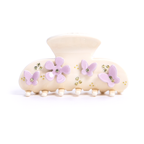 Belle Hair Clip in Violet Petal Whisper