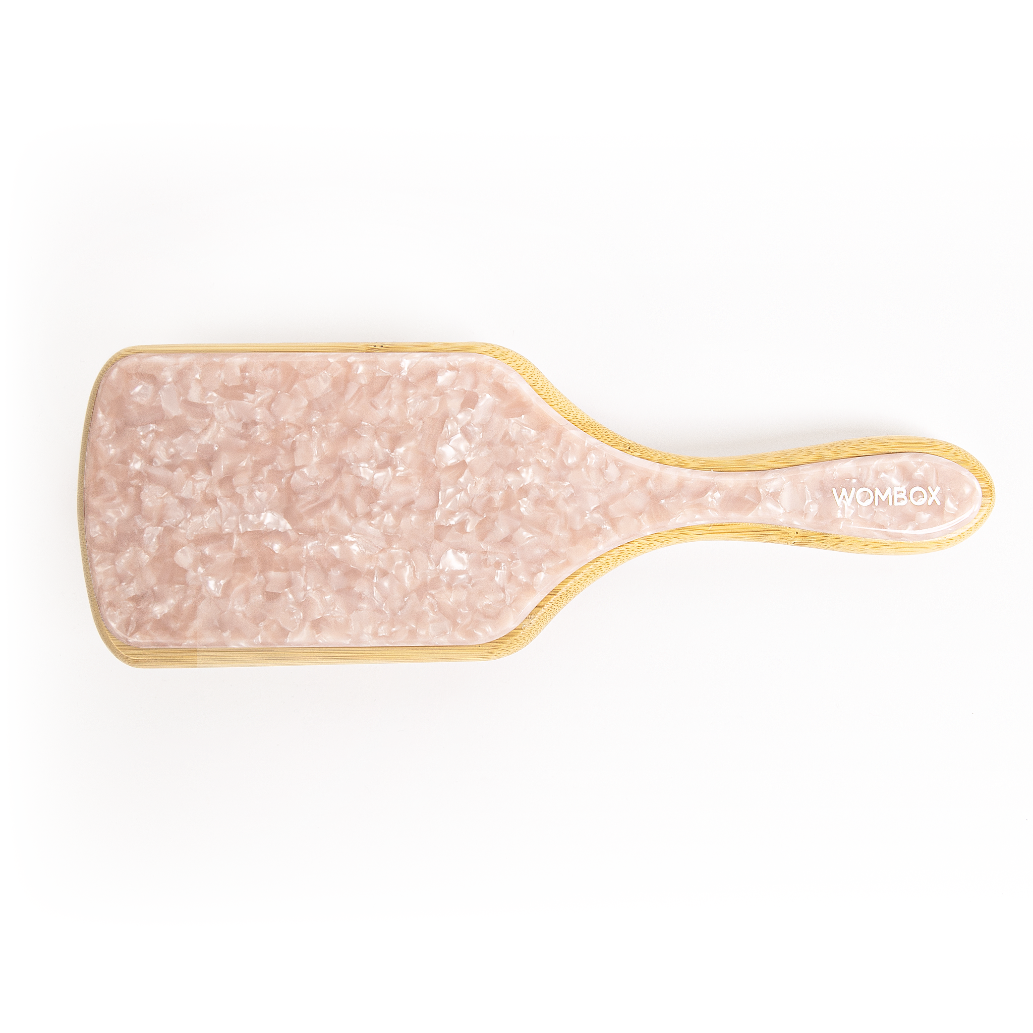 Bamboo Paddle brush Rosy Glow