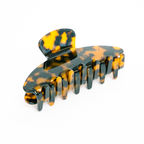 Brown Belle Hair Clip Leopard