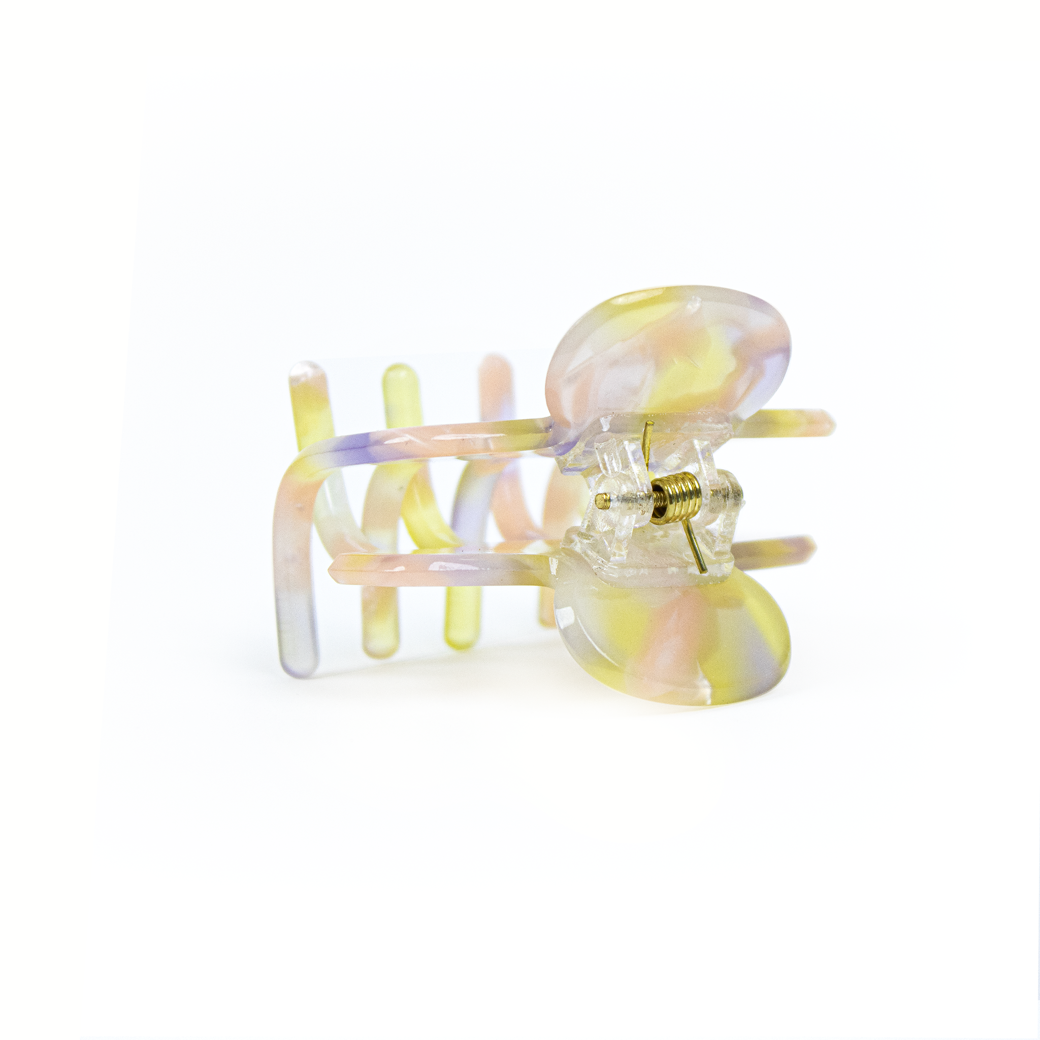 Tiny Claw Hair Clip in Aurora Glow