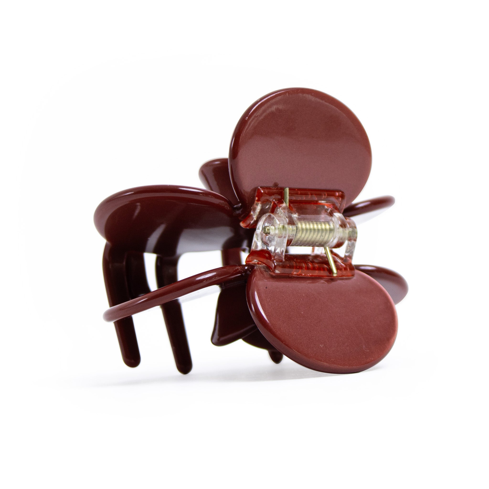 Vintage Claw Hair Clip in Garnet