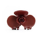 Vintage Claw Hair Clip in Garnet