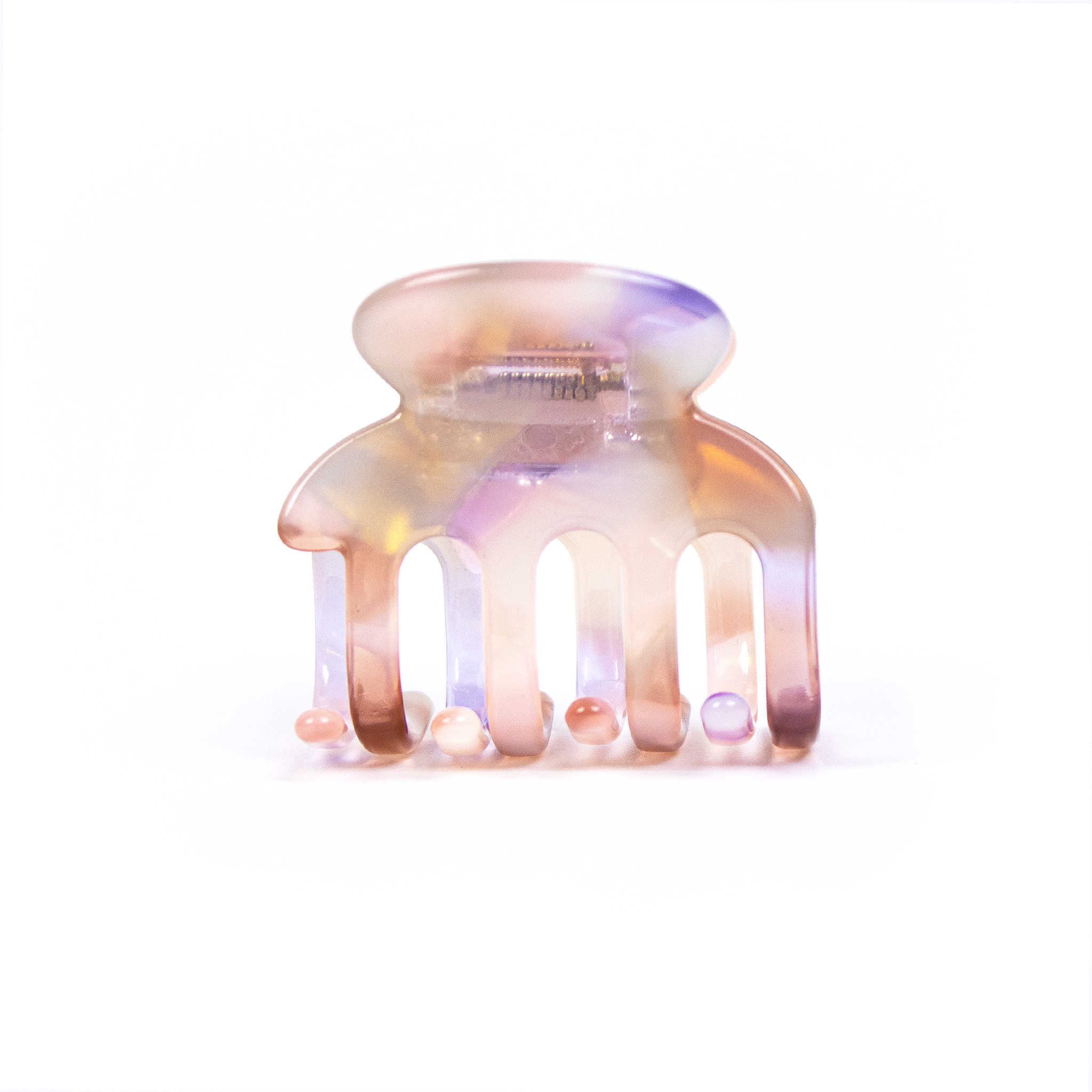 Claw Hair Clip in Blush Aura