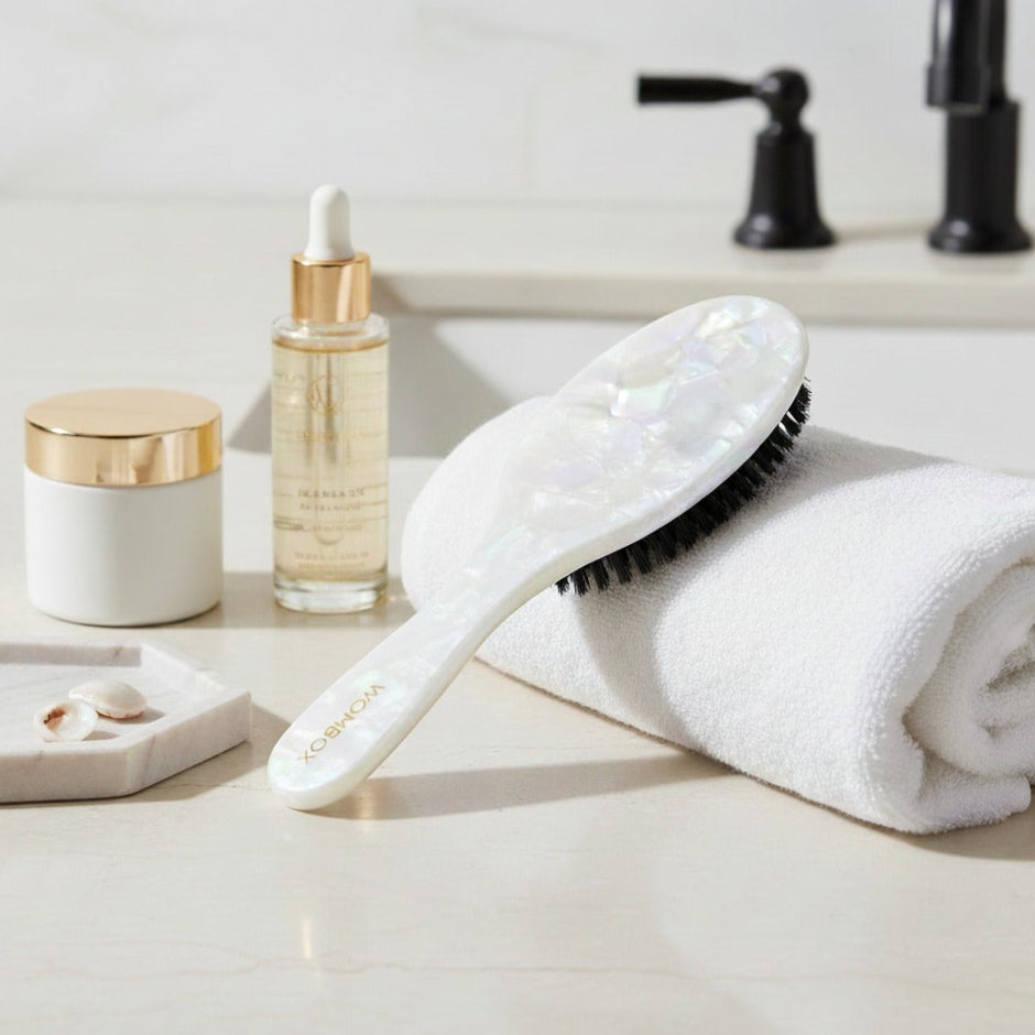 White Pure Acetate Brush Morning Dew