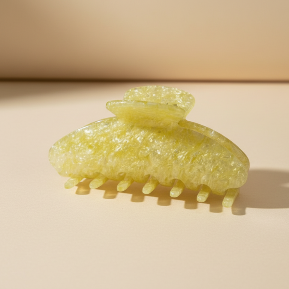 Yellow Belle Hair Clip in Sunbeam