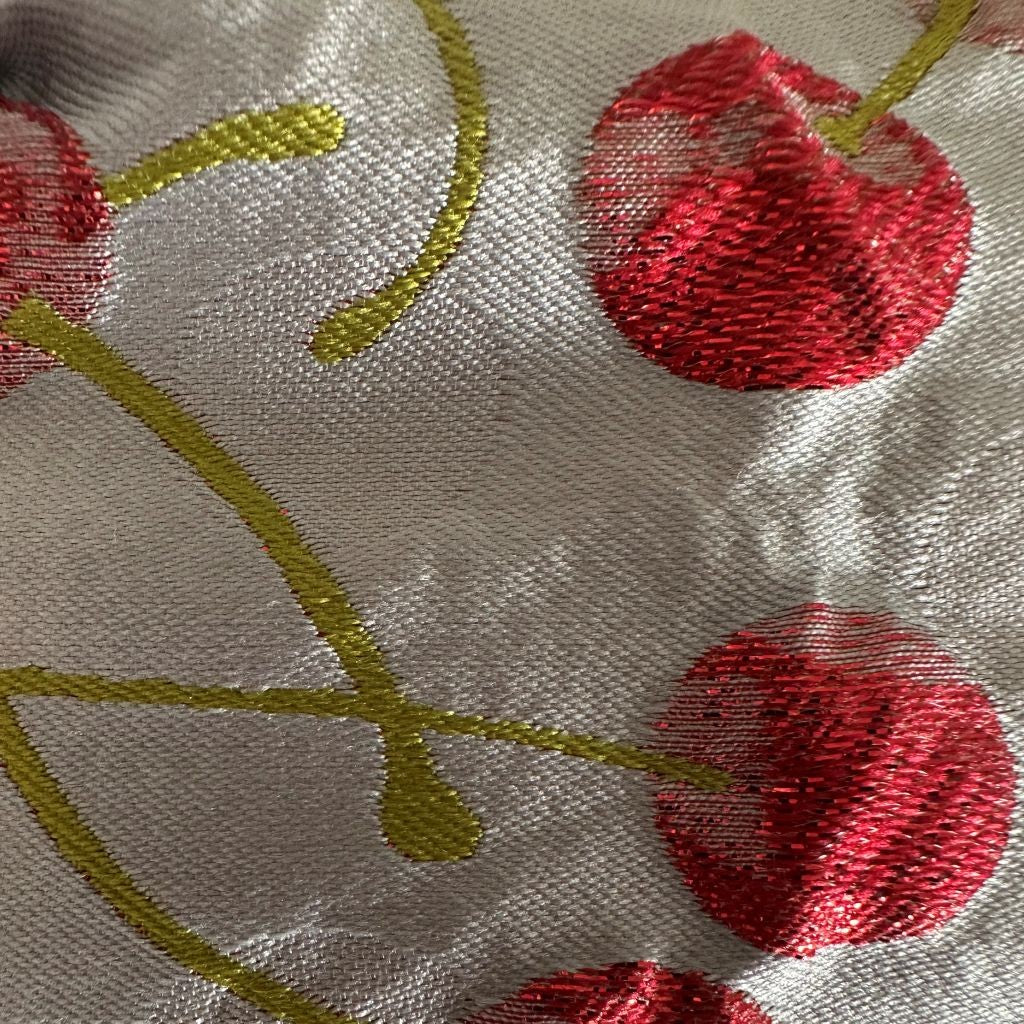 Blue red Beauty Pouch Blushing Cherry