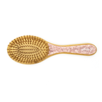 Bamboo Paddle brush in Rosy Glow