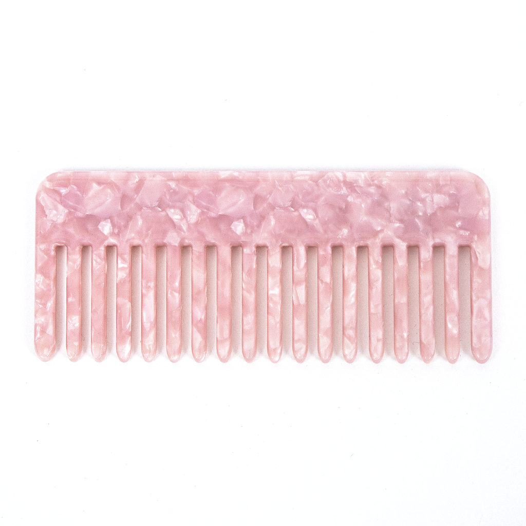 Rectangle comb in Rosy Glow