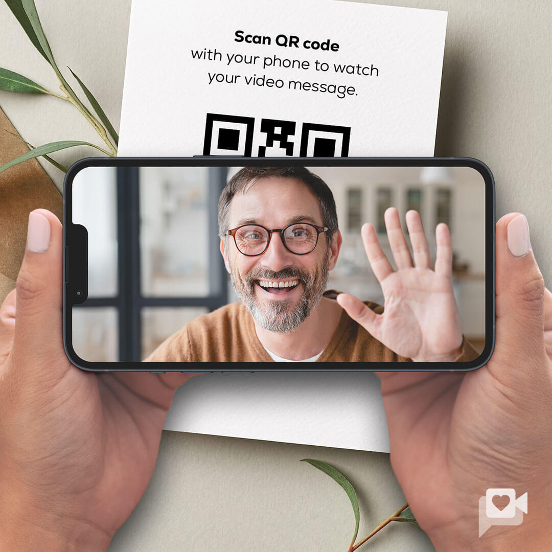 Vidéo d'accueil : envoyez un message cadeau avec votre commande (vous l'enregistrerez après le paiement)